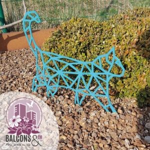 décoration jardin pays-de-gex paysagiste extérieur jardinier jardinerie mobilier balcon animaux en aluminium